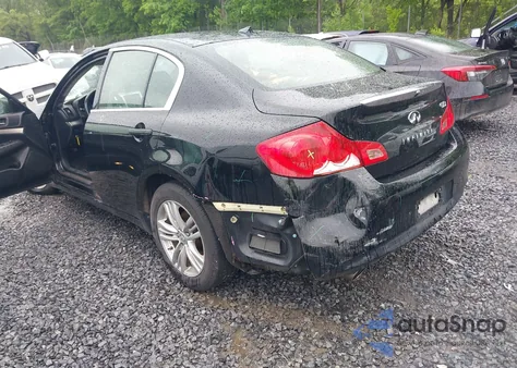 2012 Infiniti G25X из США, поврежденный, VIN JN1DV6AR1CM731202